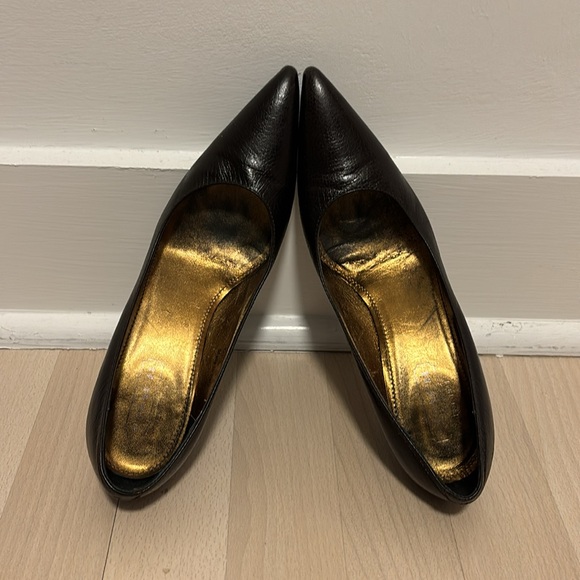 COACH ADORA LEATHER HEELS - Picture 5 of 8